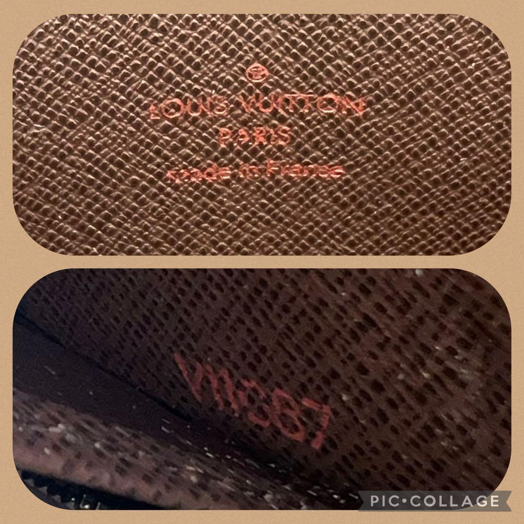 【最終価格！早い者勝ち‼︎】ルイヴィトン　ダミエ　エベヌ　ジッピーウォレット