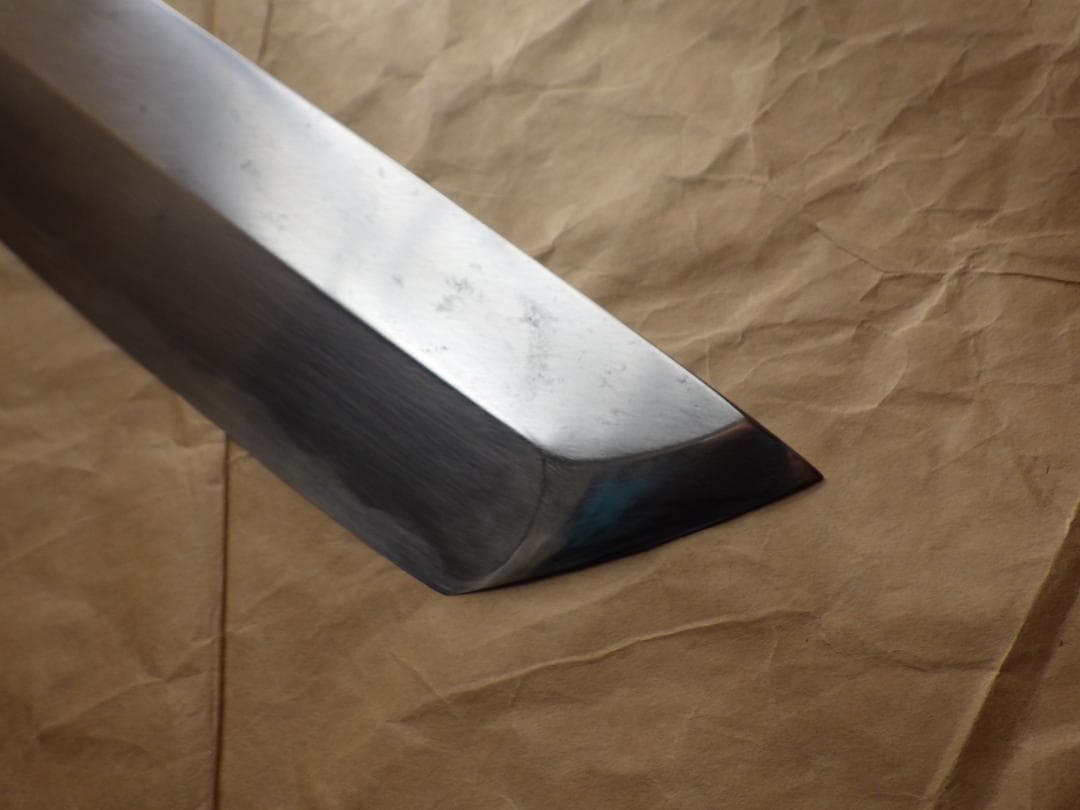 源泉正作★鱧切り包丁尺１寸/ ★本水牛柄★堺打刃物★記名有り　162