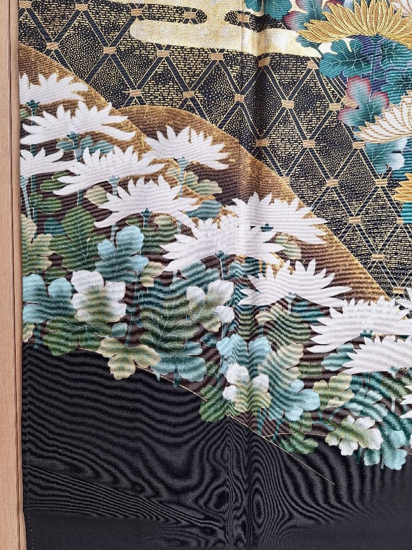 着物リメイクワンピース3698