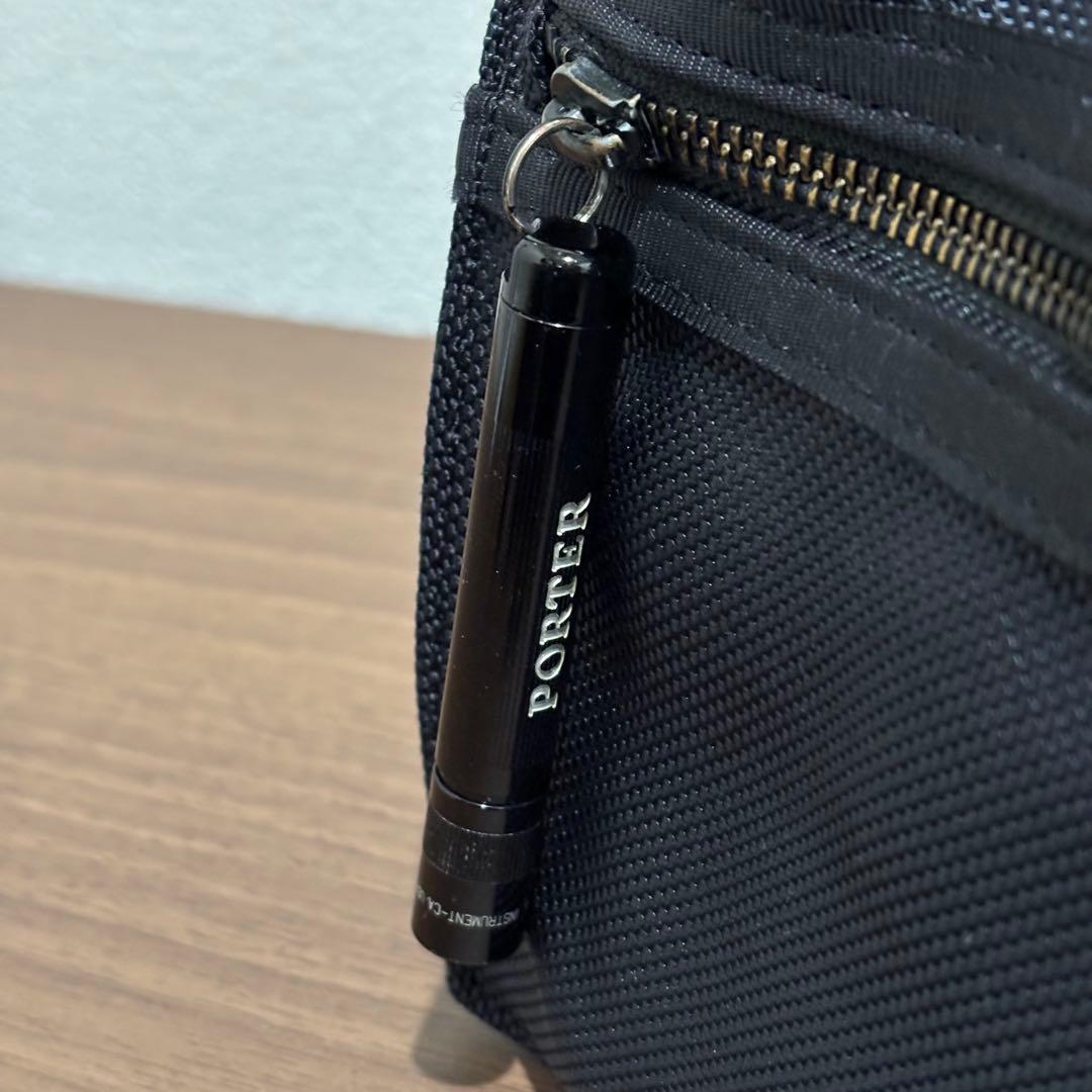PORTERポーター ヒート ウエストバッグ ボディバッグ L マグライト付き
