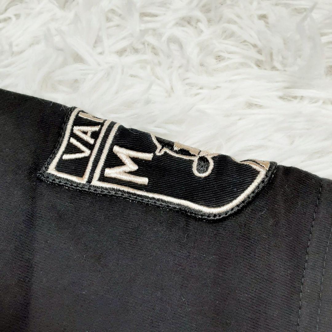 美品◎VANSON FELIX バンソン フェリックス Tシャツ 刺繍 ワッペン