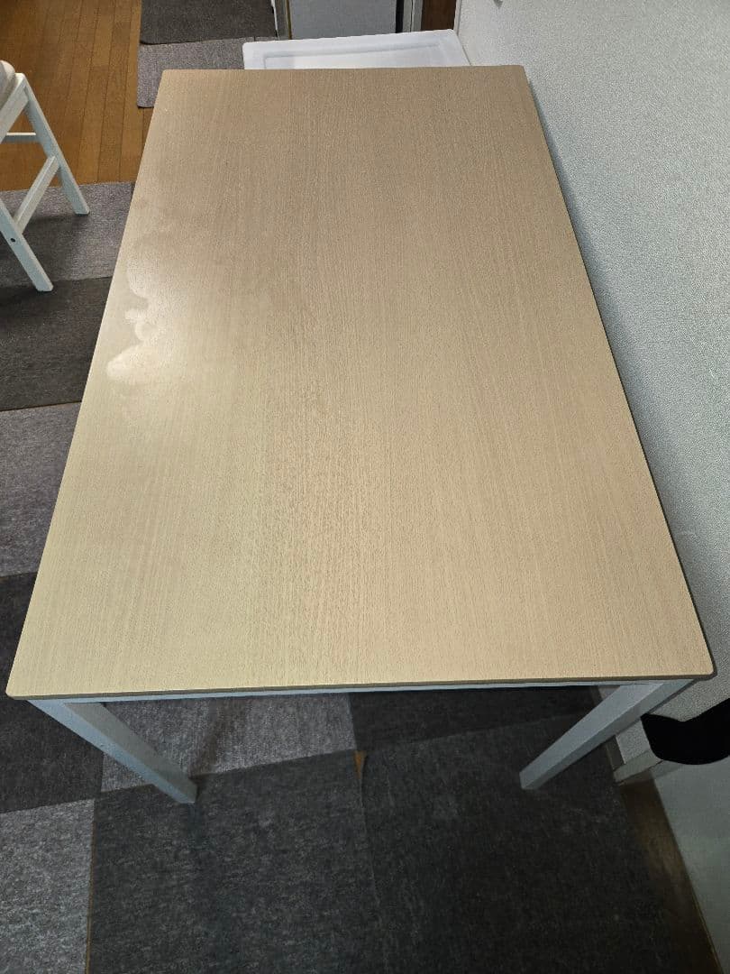 シンプル ライトウッド ダイニングテーブル単品