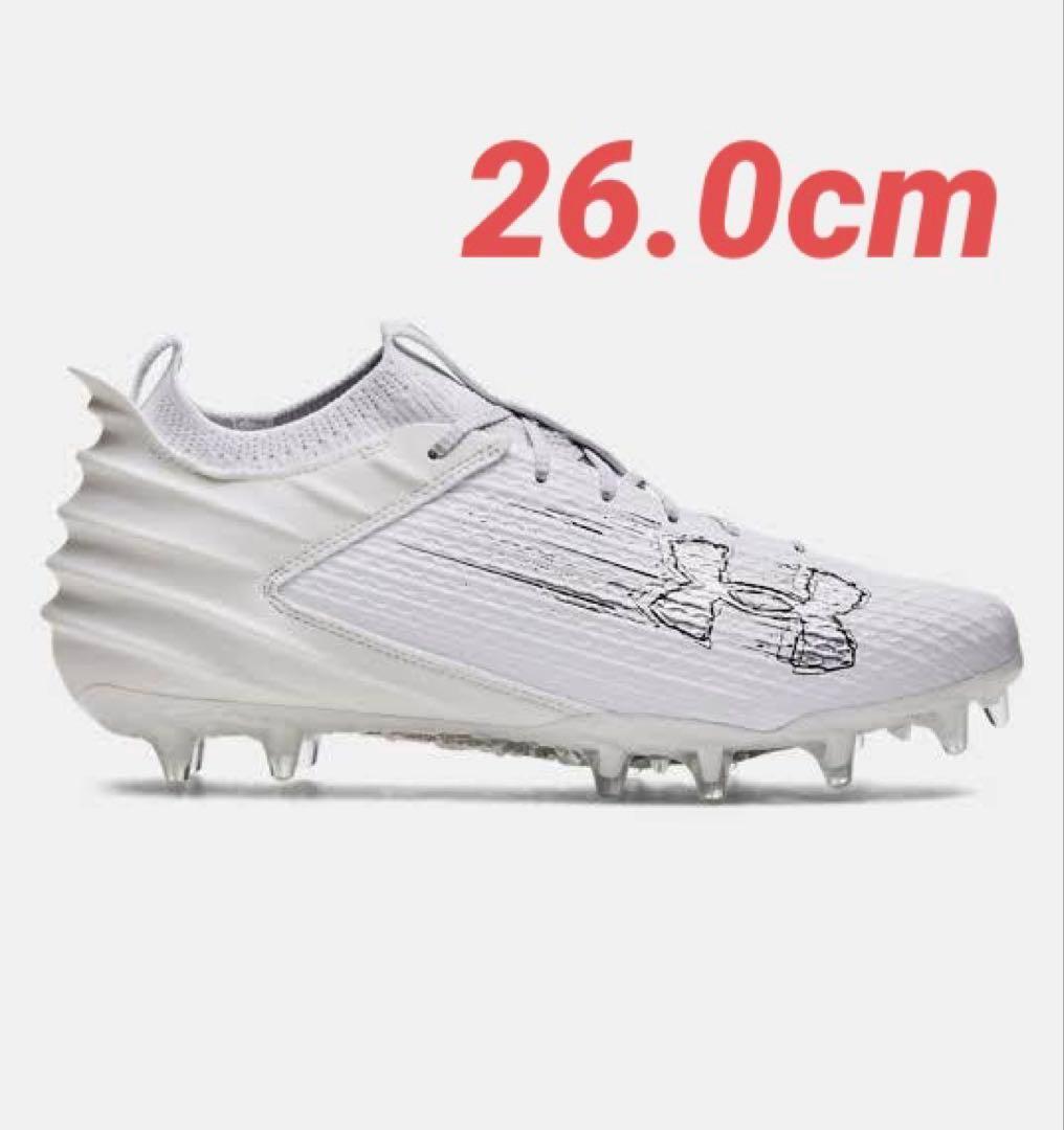 【26㎝】UA BLUR SMOKE 2.0 MC アメフト スパイク