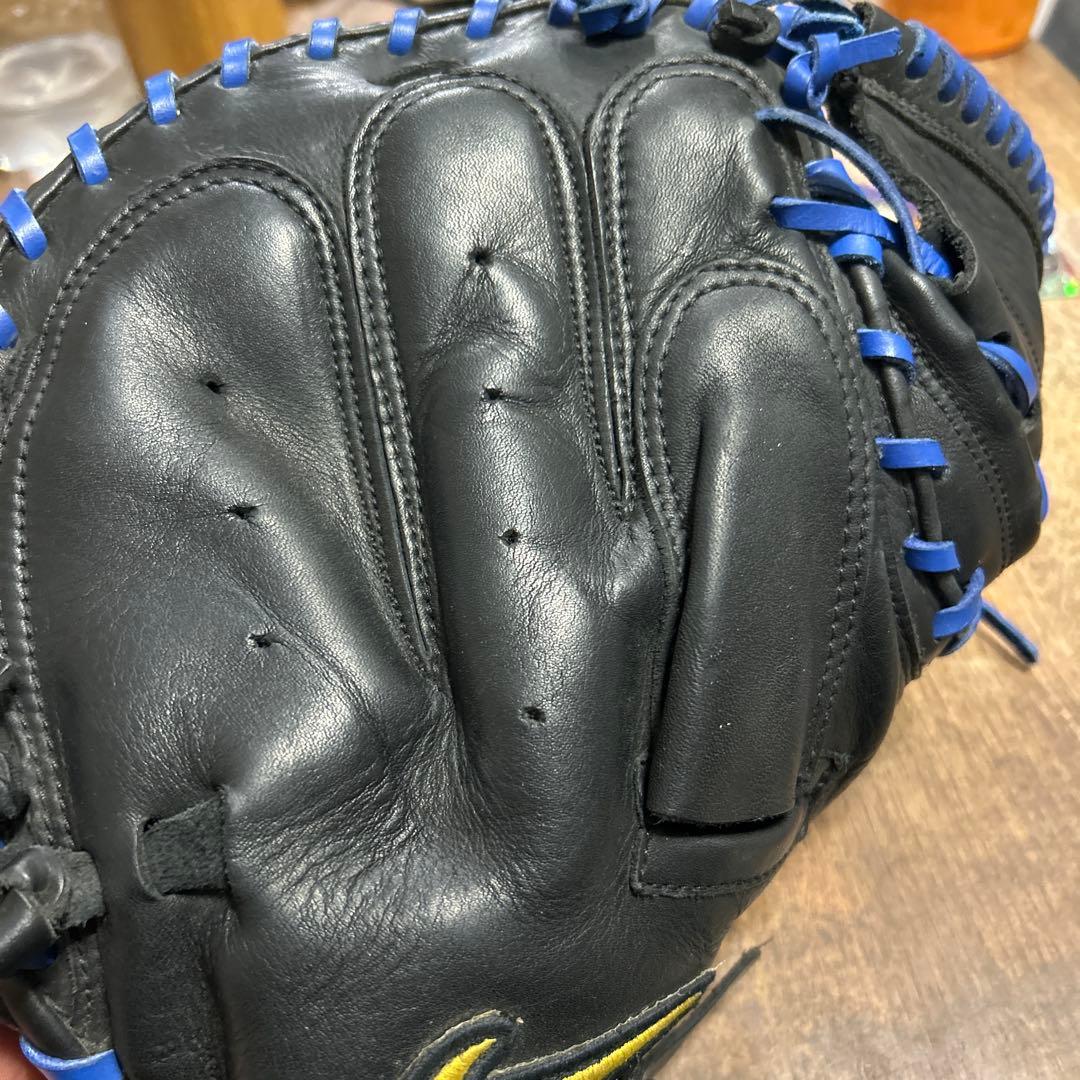 Nike キャッチャーミット　黒/青　城島モデル　軟式