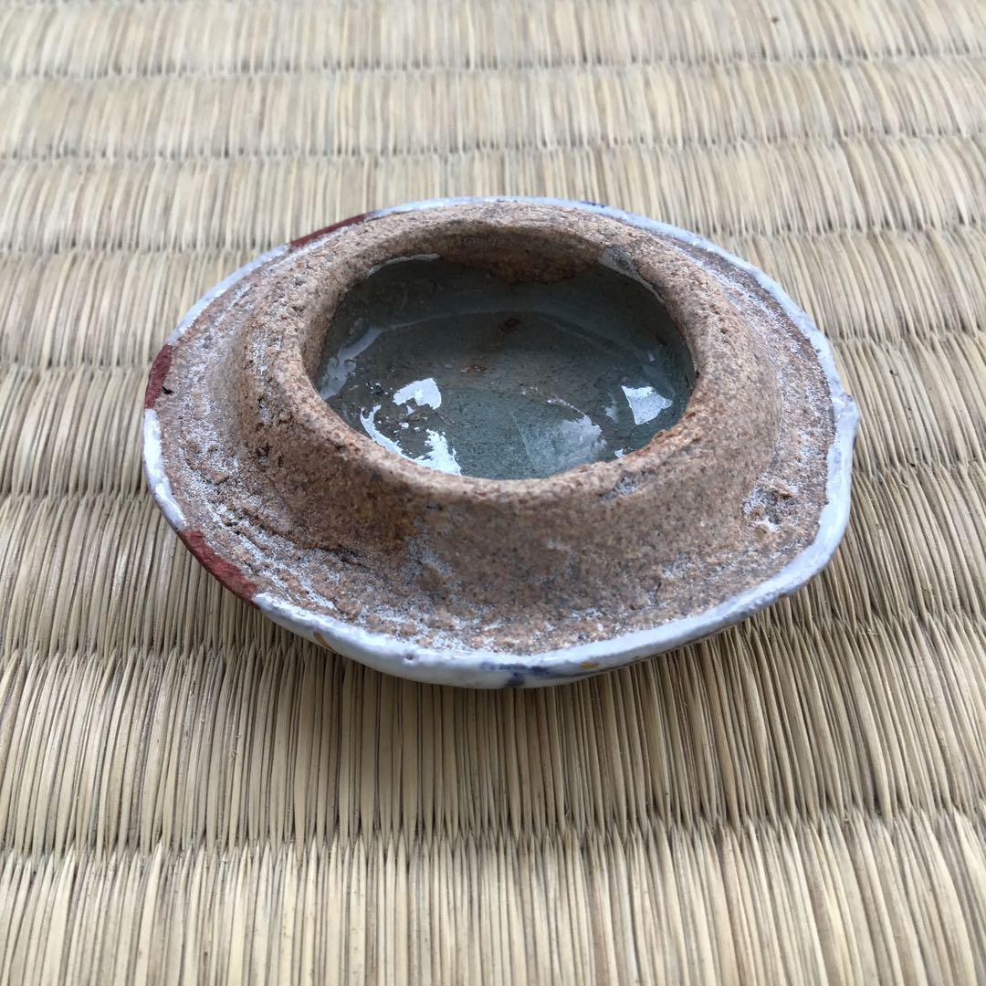 茶道具　香合　川蝉香合　出雲焼　楽山窯　長岡住右衛門(空権)造　共箱　S99KG