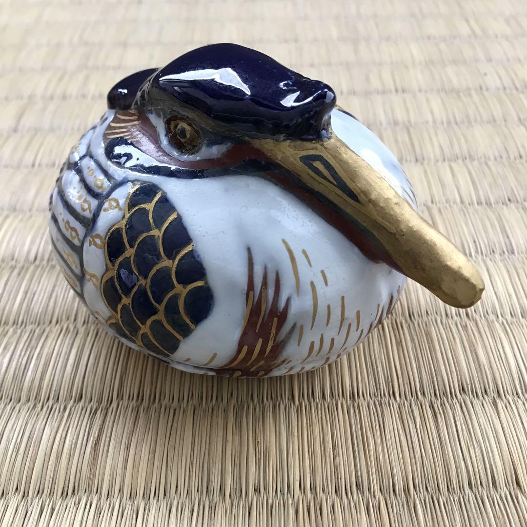 茶道具　香合　川蝉香合　出雲焼　楽山窯　長岡住右衛門(空権)造　共箱　S99KG