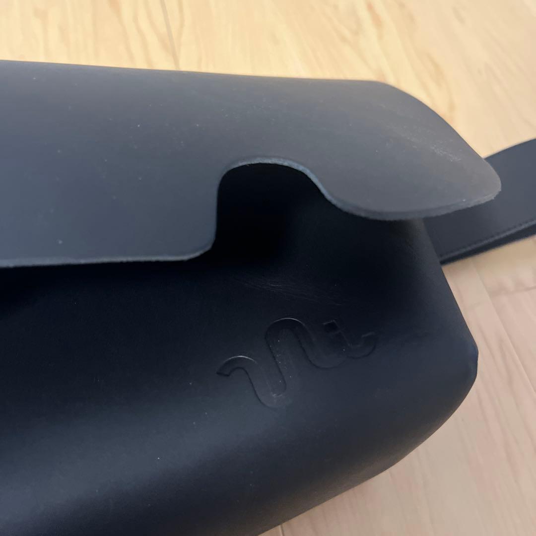 N*X様 【ほぼ新品】Uni&co ユニアンドコー　オールレザー　ブラック　Sサ