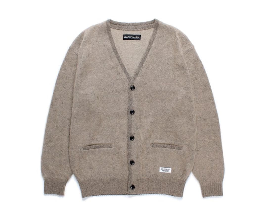 トップス WACKO MARIA MOHAIR CARDIGAN( TYPE-1 )