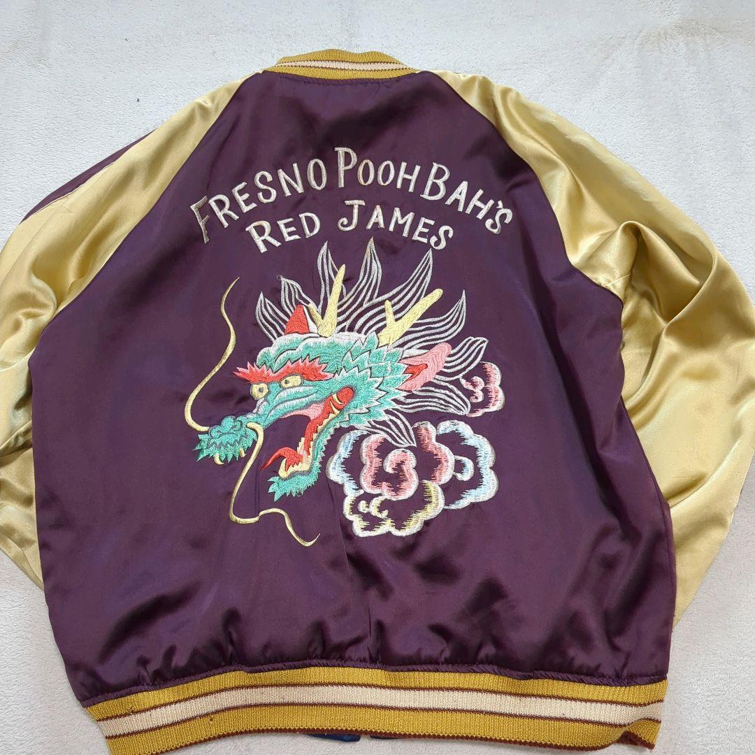 テーラー東洋 スカジャン 空母 リバーシブル Mサイズ レキシントン 軍艦