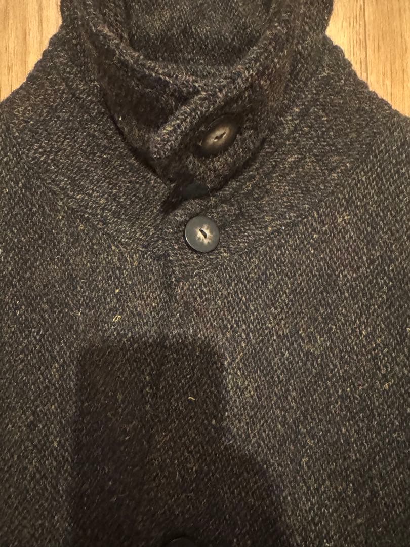 CHEZ VIDALENC ボビコート ハリスツイード ブラウン　サイズ2