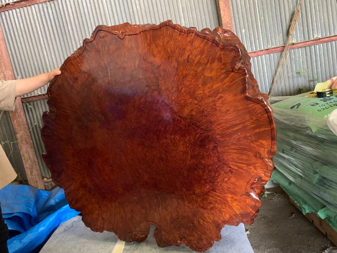 まきの一枚板　和のテーブル