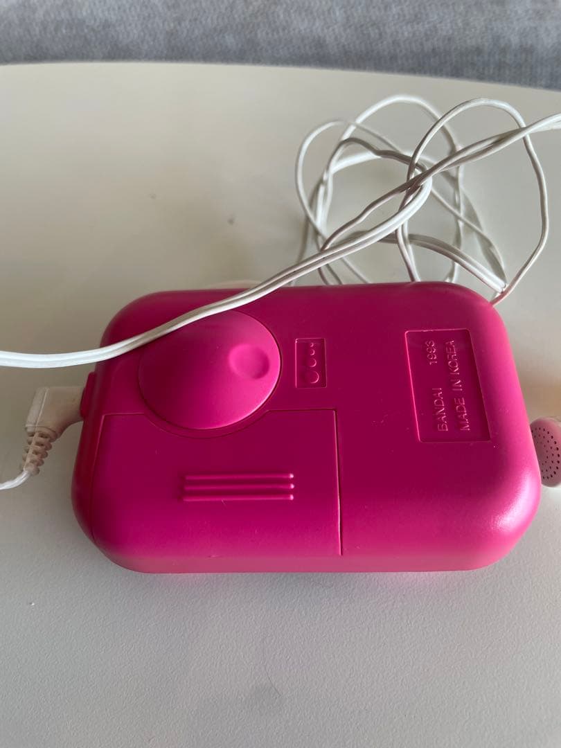 美品✨　動作確認済み　セーラームーンR ヘッドホンステレオ　カセットテープ付き