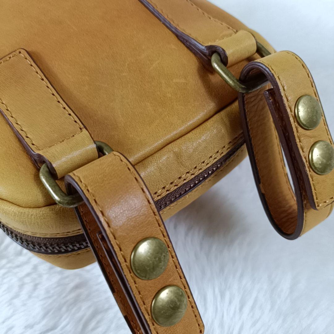 良品✨土屋鞄製造所 ガジェット ビッグポケット ヒップバック オイルレザー