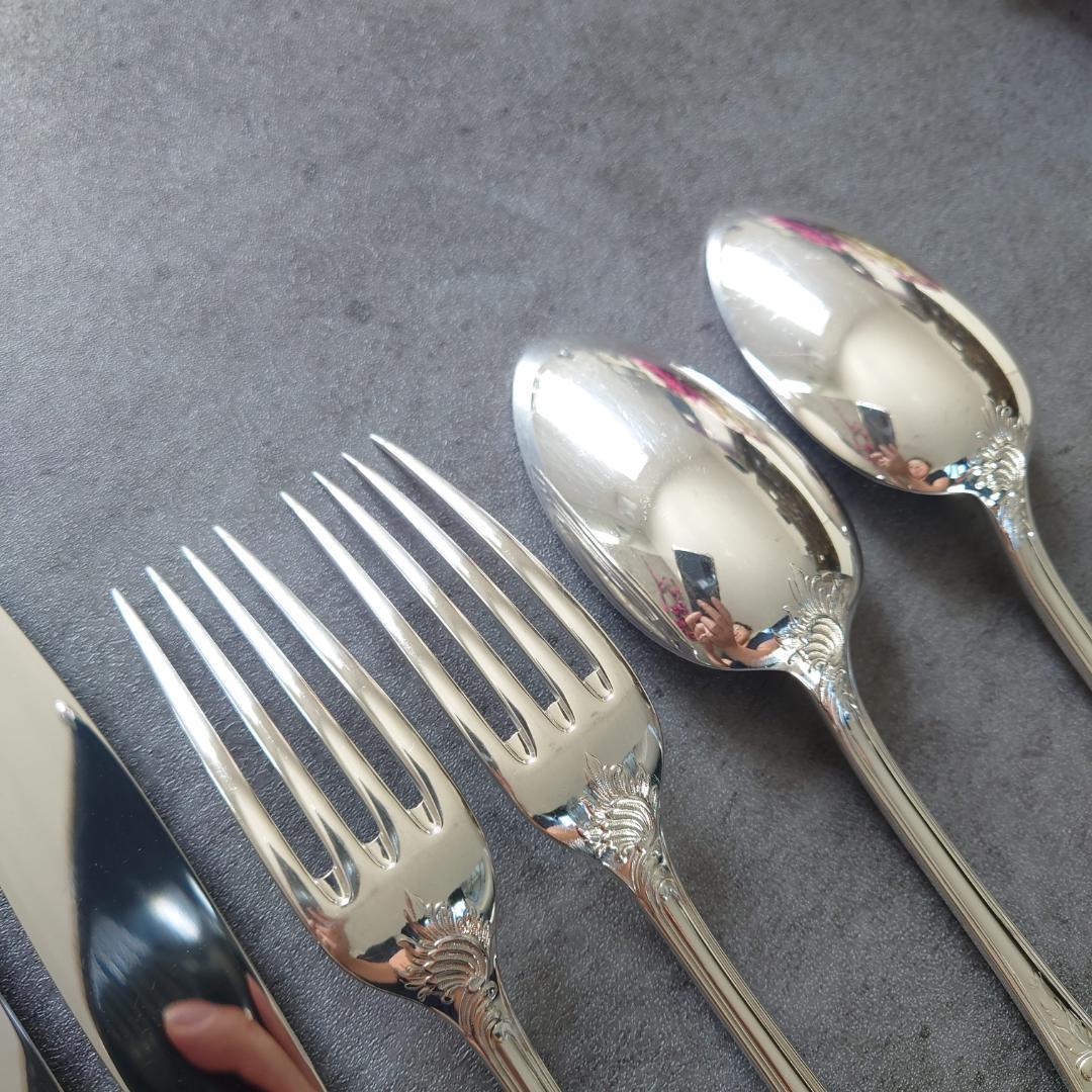 美品 クリストフル マルリー テーブルサイズ 6点