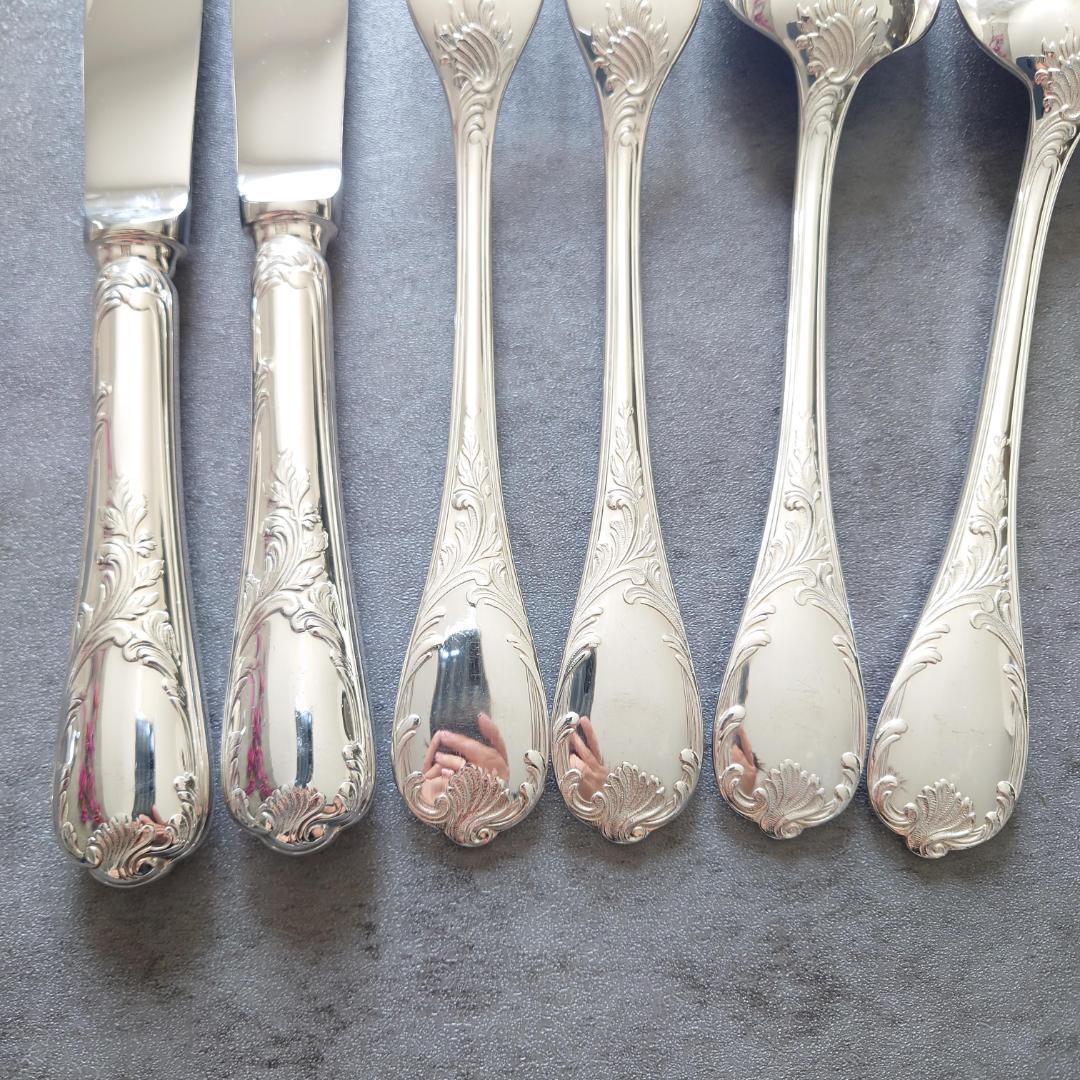 美品 クリストフル マルリー テーブルサイズ 6点