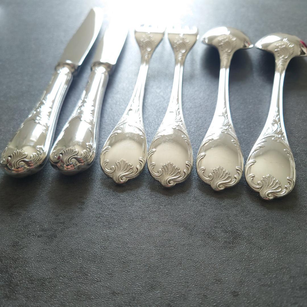 美品 クリストフル マルリー テーブルサイズ 6点