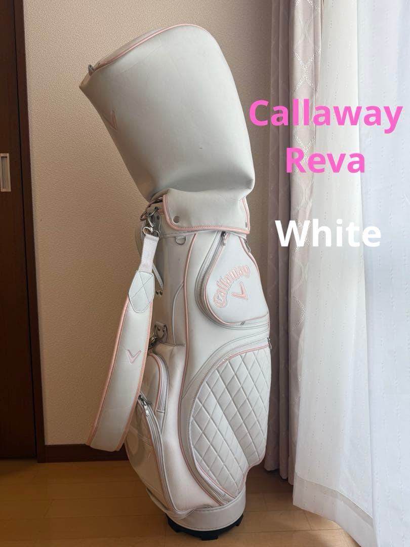 callaway Reva キャディバッグ レディース ホワイト