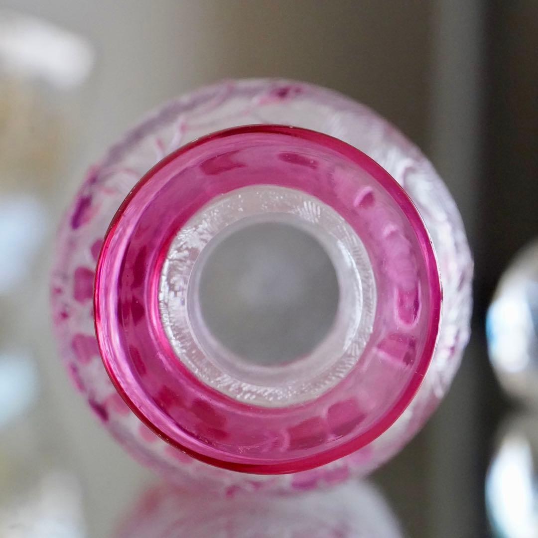 希少★美品★オールドバカラ★エグランティエ★野ばら 香水瓶 S オリジナルセット