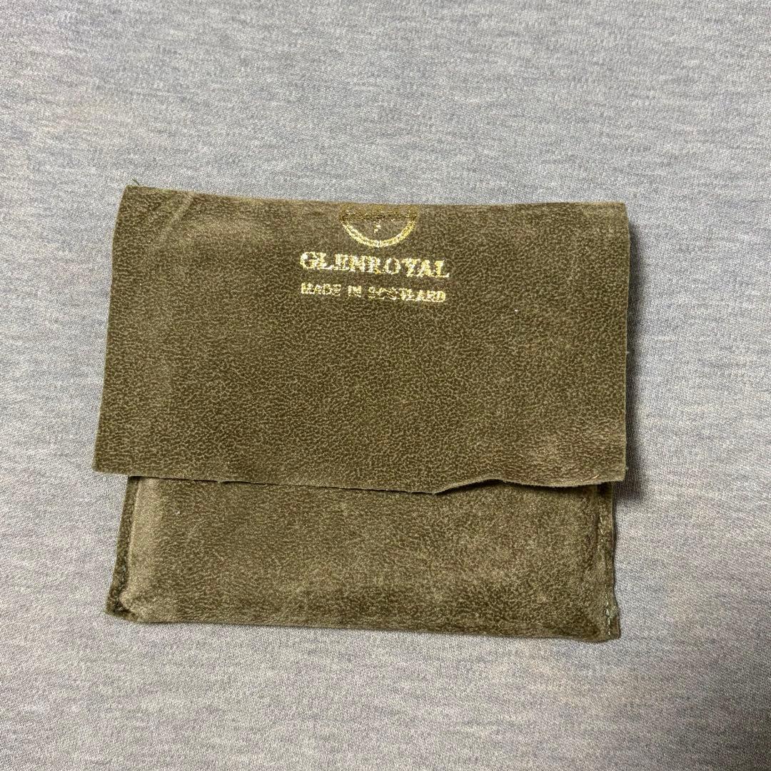 【新品未使用】グレンロイヤル ジップミニパース マチ付き L字ウォレット