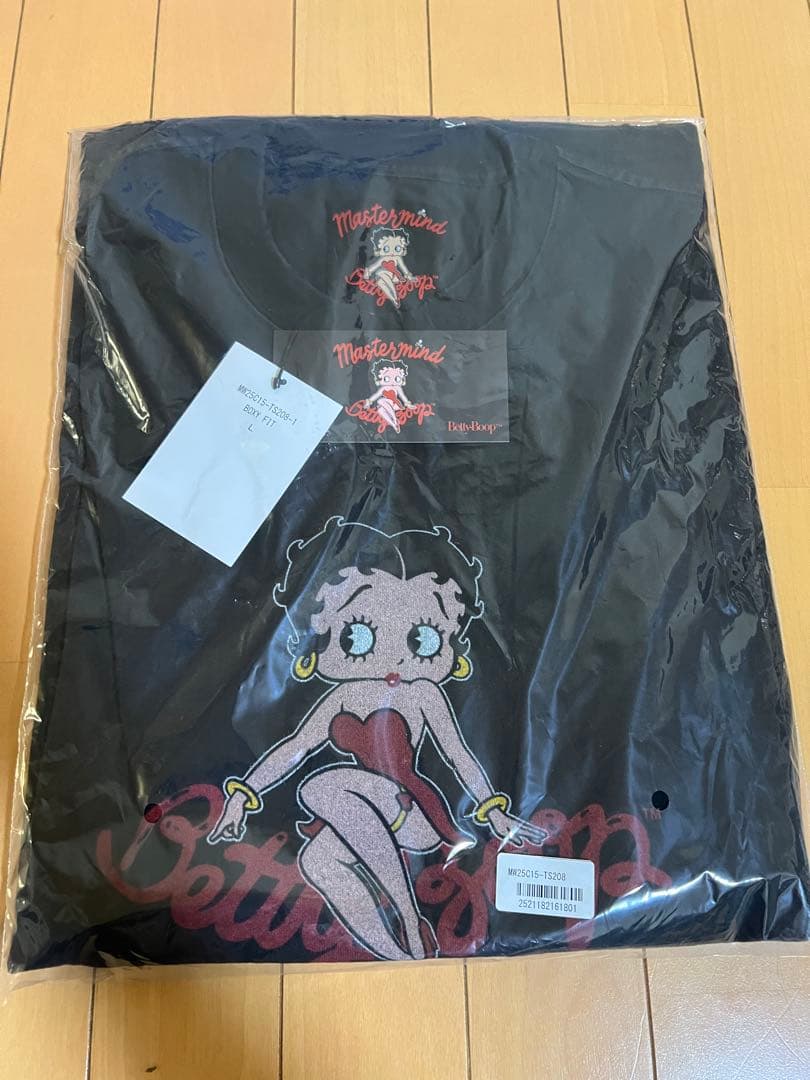 マスターマインドワールド× ベティ ダメージ加工 オーバーサイズ ロンT