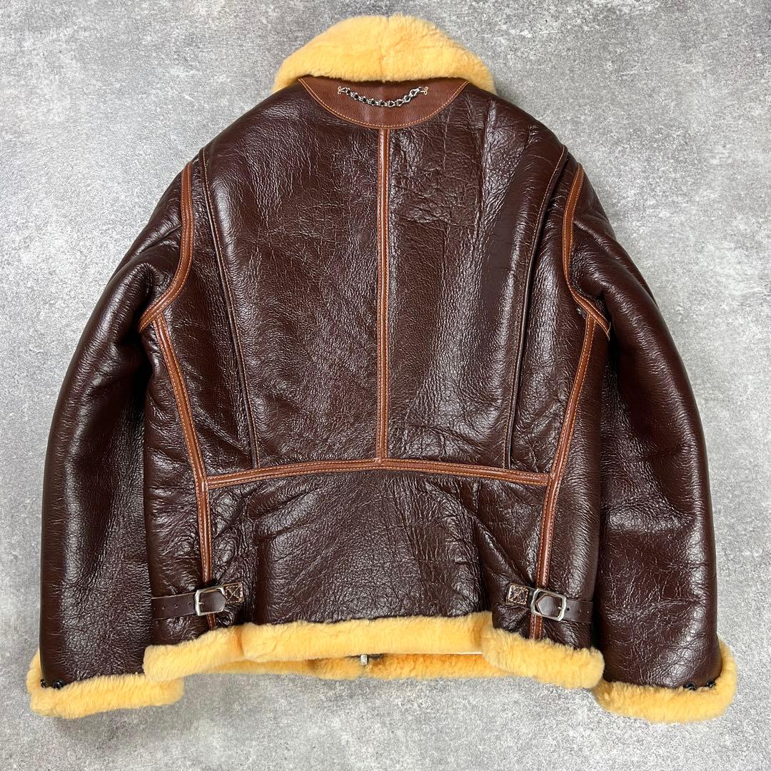 実名復刻 AERO LEATHER B-6 ムートン フライトジャケット