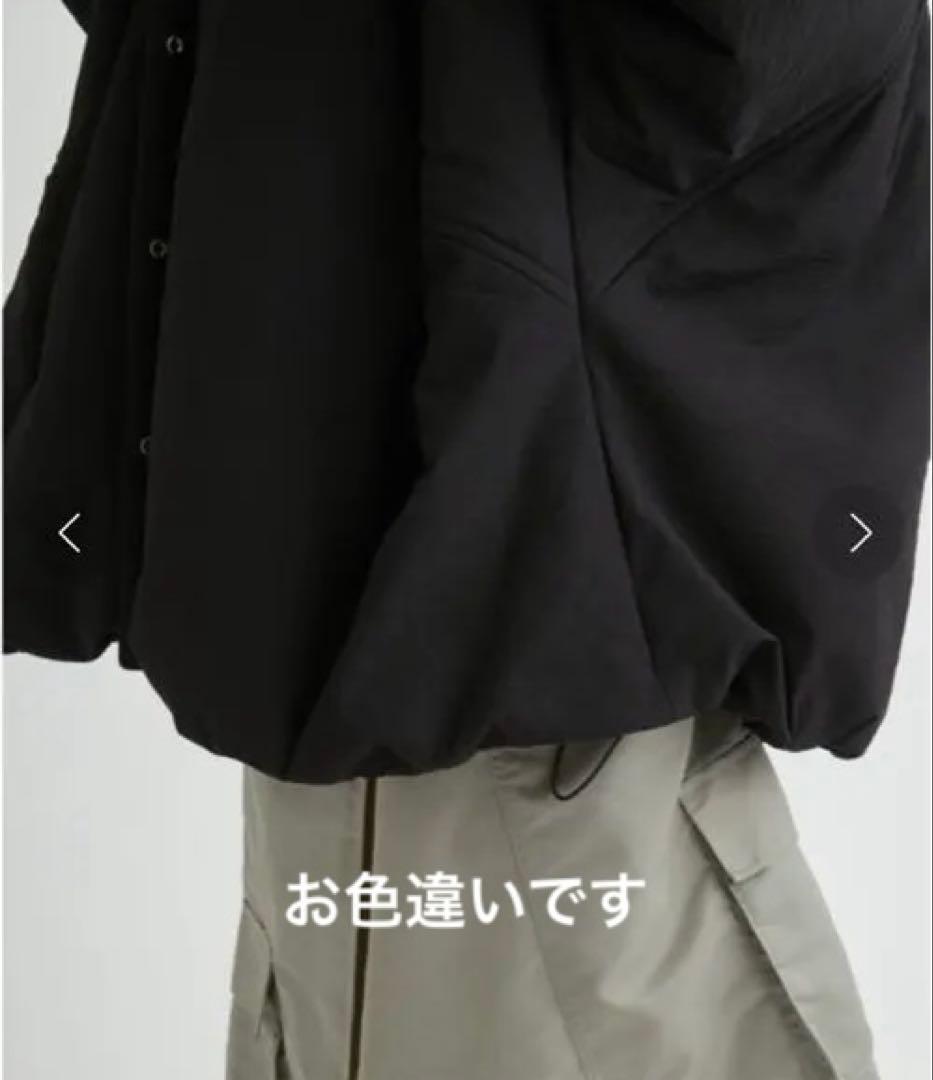 【お値下げ】emmi ドルマンスリーブ中わたコート アイボリー