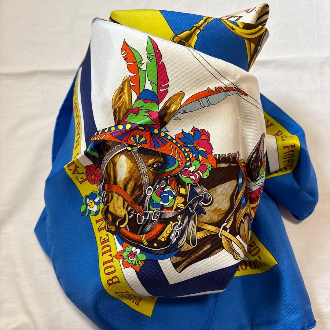 HERMES エルメス カレ90 ニューオーリンズ・クレオール・ジャズ　未使用