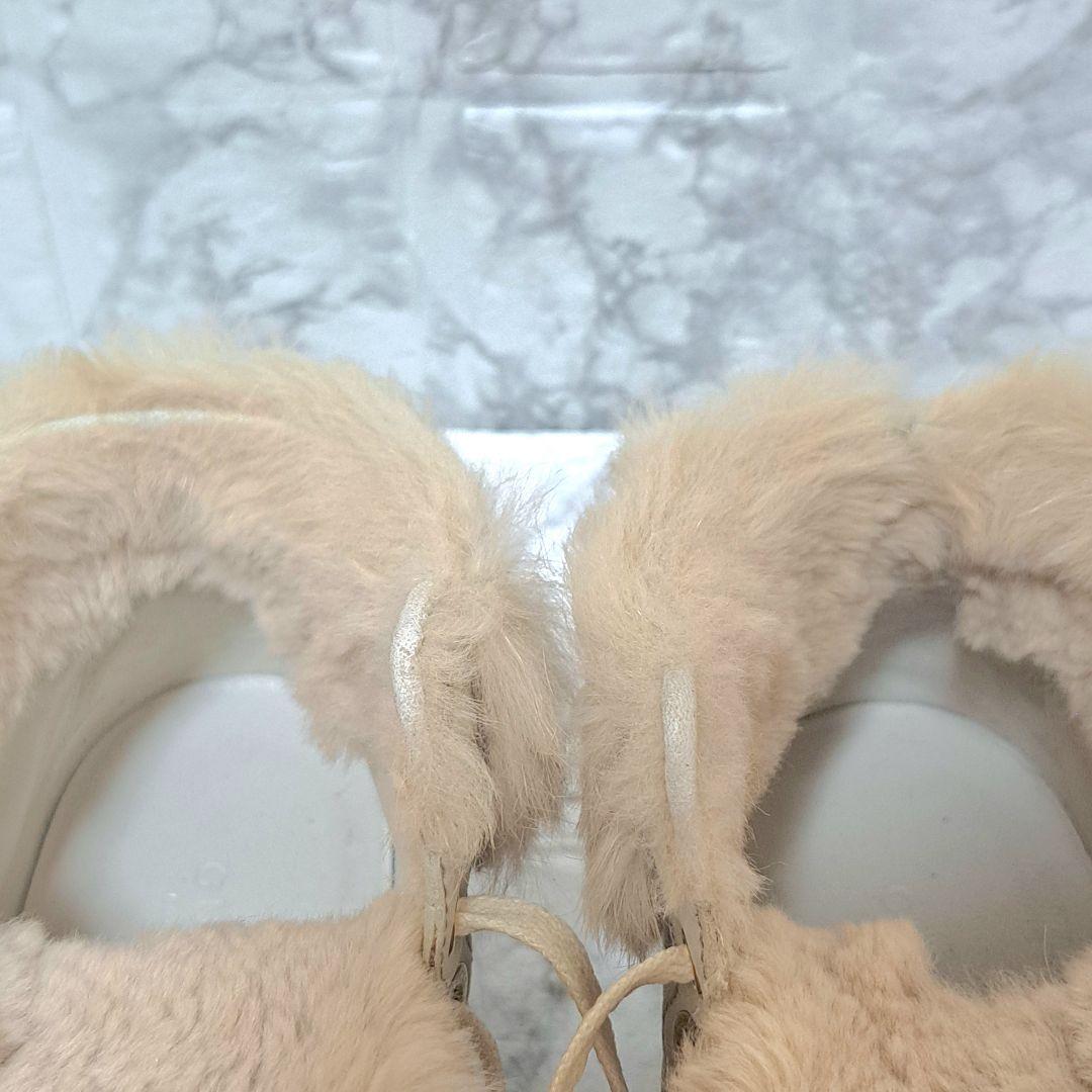 グッチ GUCCI ファートリム ハイカット スニーカー