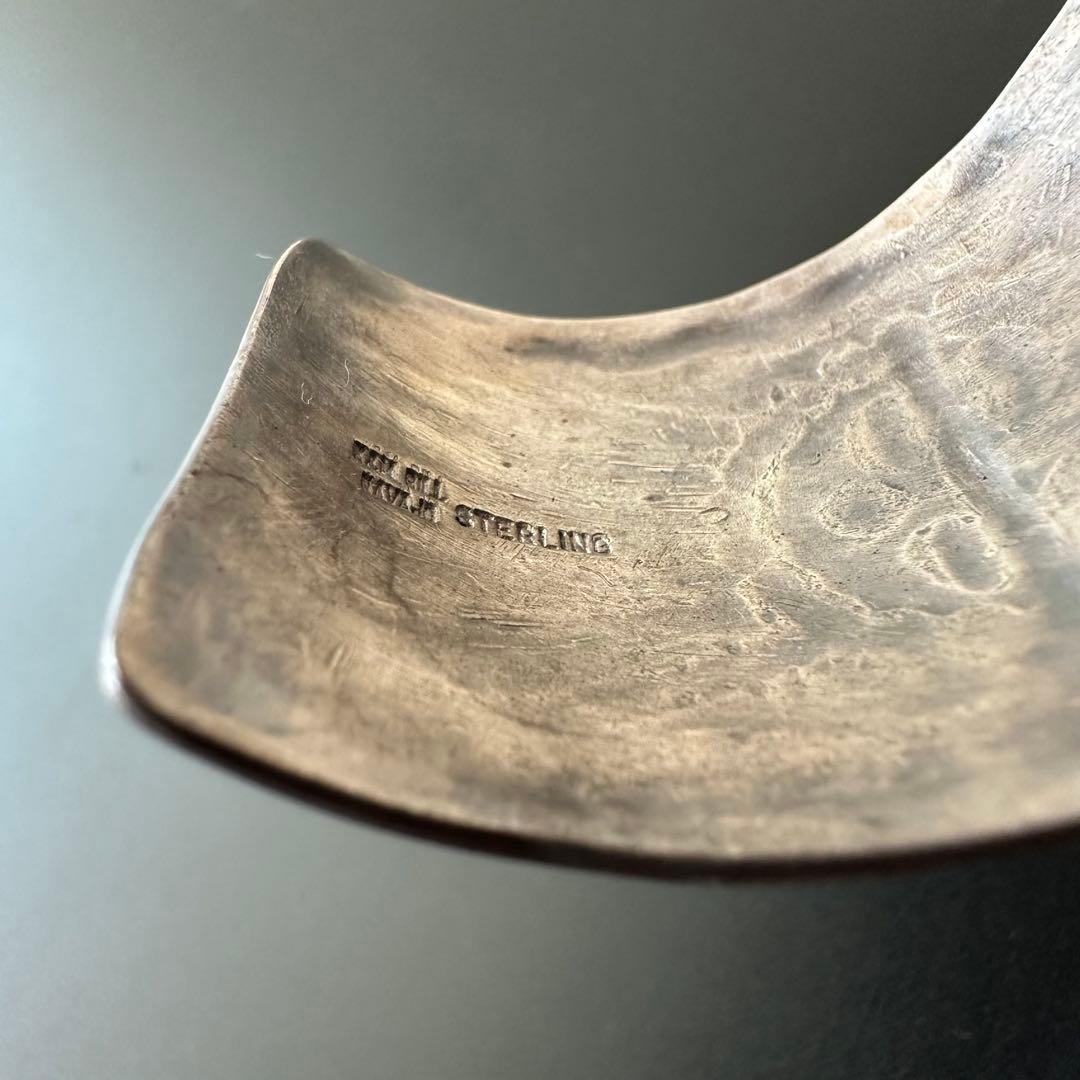 K&M Bill Navajo サンフェイス バングル スタンプワーク