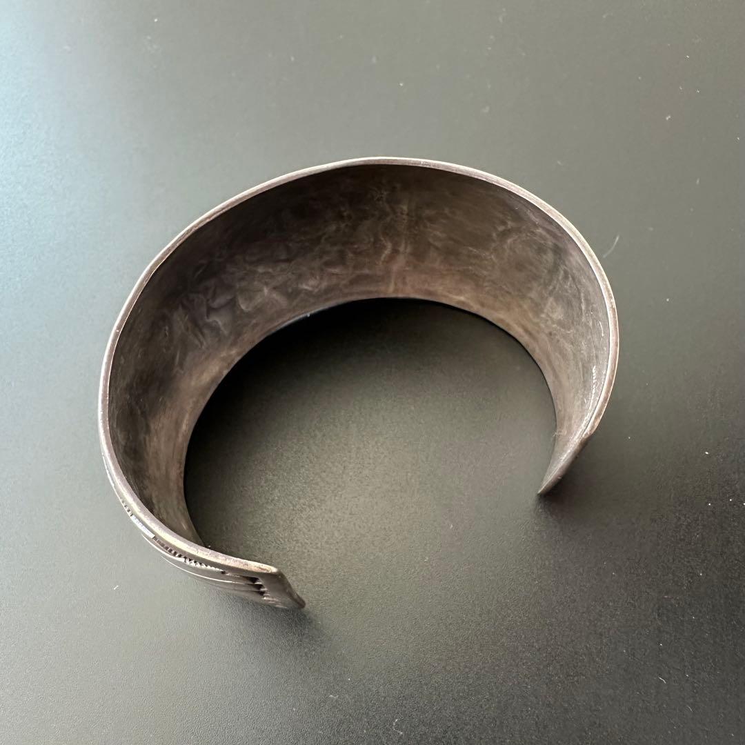 K&M Bill Navajo サンフェイス バングル スタンプワーク