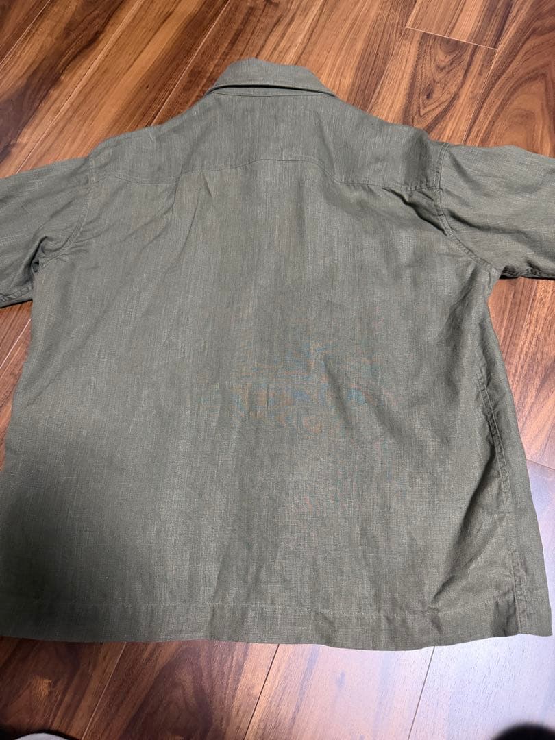 wafu リネンシャツ