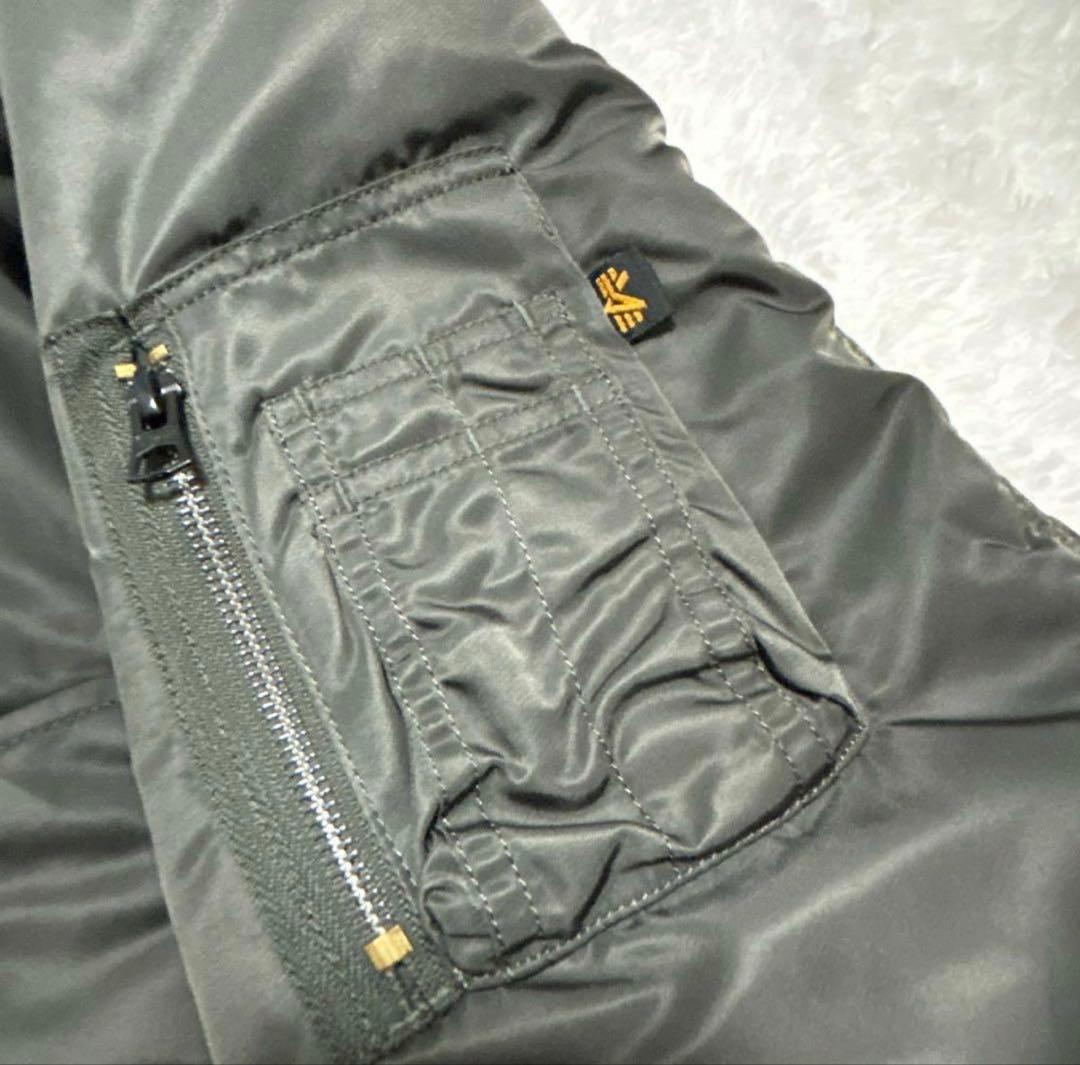 アルファインダストリーズ MA-1 フライトジャケット リバーシブル