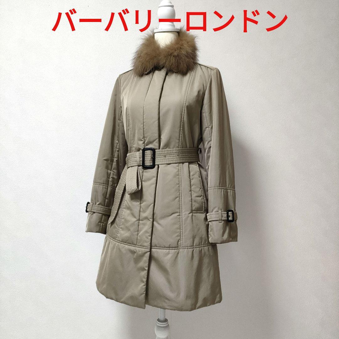 美品❢バーバリーロンドン　ロングコート　BURBERRYLONDON 38