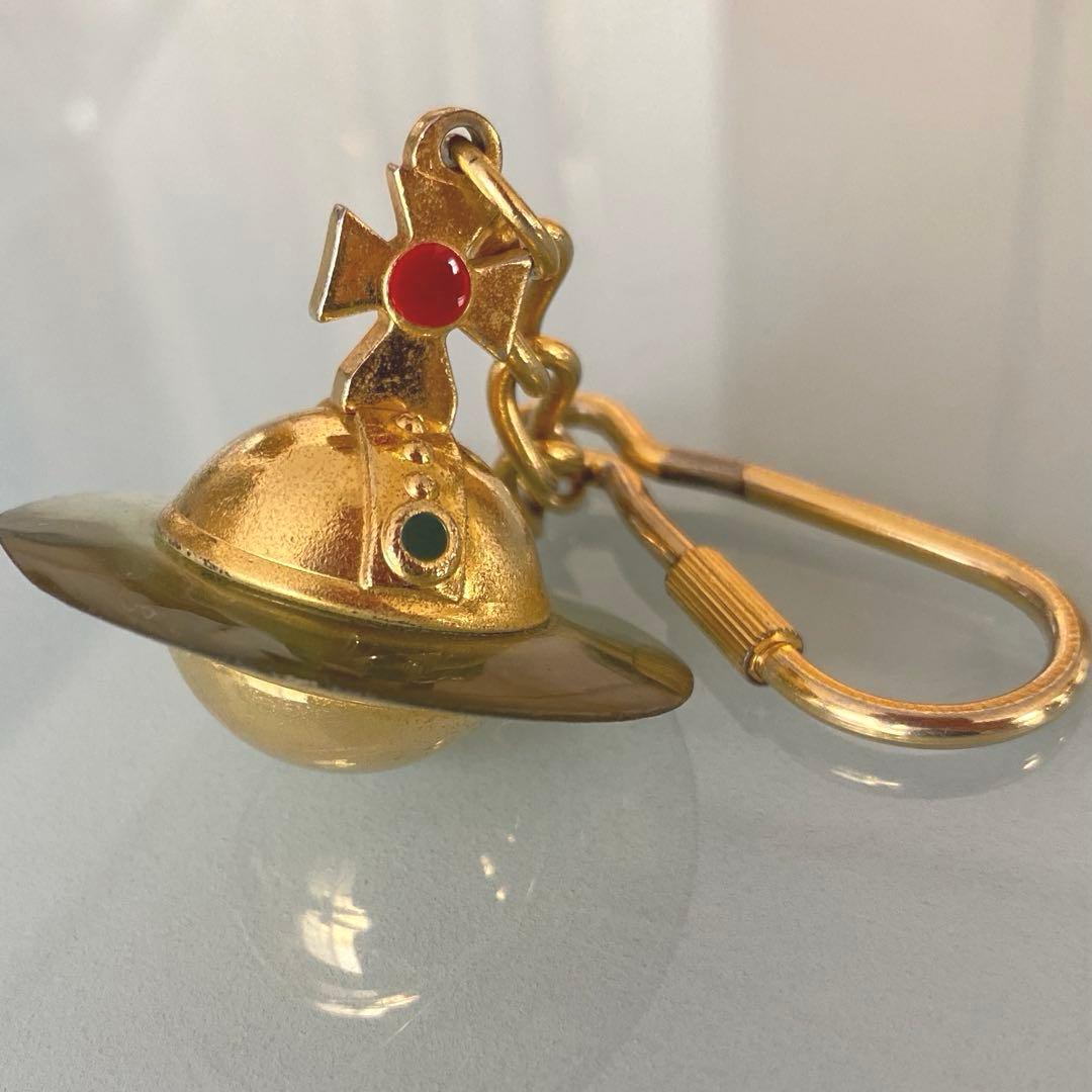 希少vivienne westwoodヴィヴィアンゴールド オーブ キーホルダー