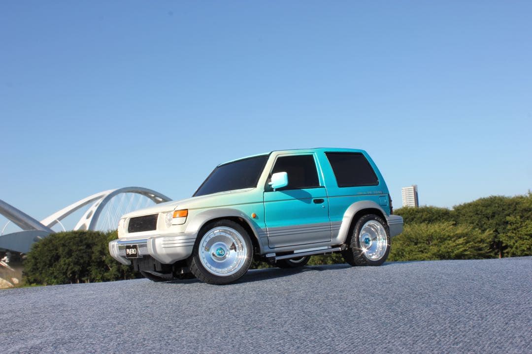 タミヤRCパジェロ ローダウンカスタム仕様（美品）プロポ、メカ付き