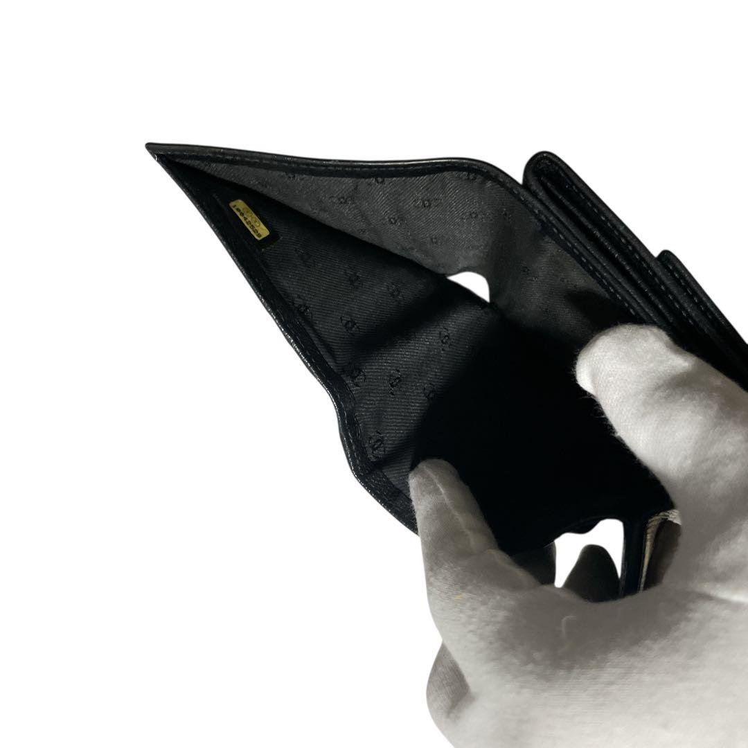 専用 CHANEL コンパクトウォレット ブラック　黒　ココボタン