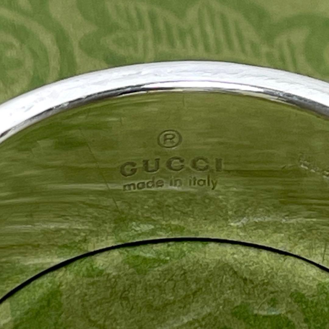 GUCCIグッチ ブランデッドGリング 17号 メンズ/レディース