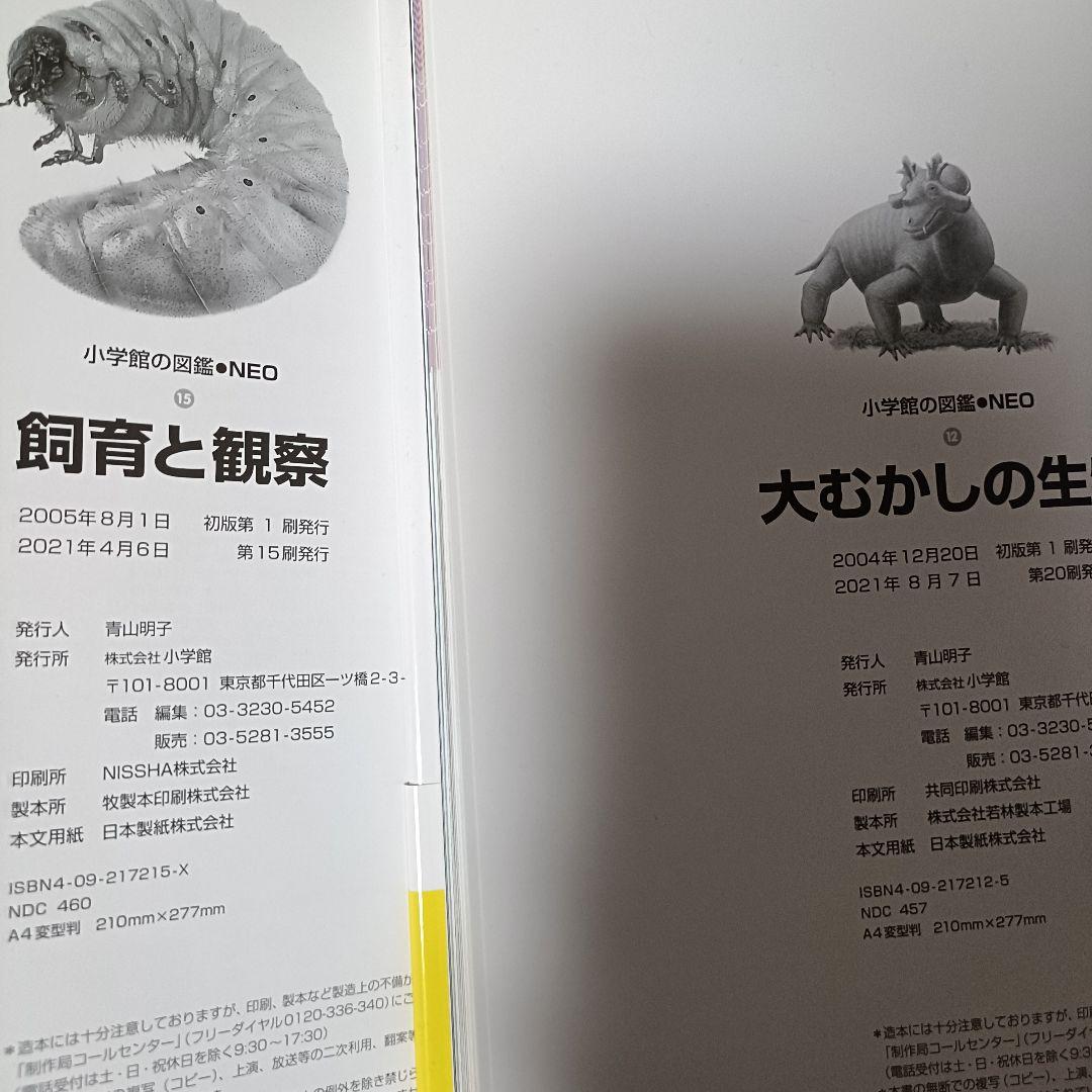 ★美品★小学館の図鑑NEO　8冊セット