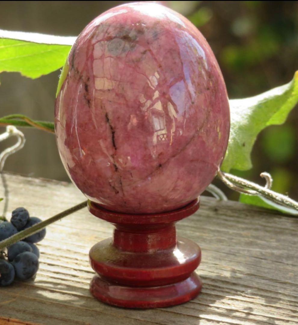 心身のバランスを整える　卵型【ロードナイト】スフィア　香港にて購入した丸玉