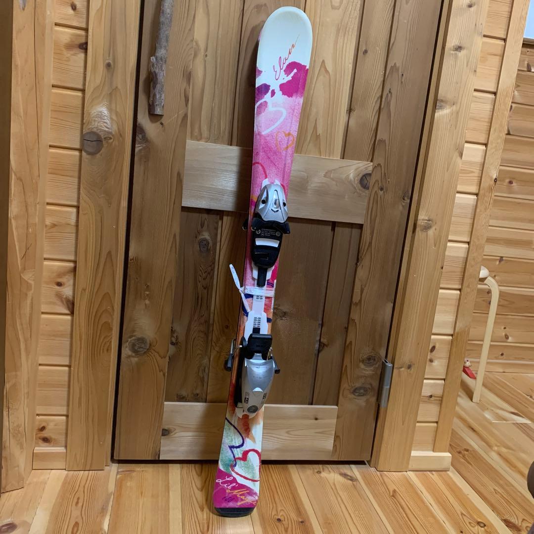 あ*る様 子供用スキー 板ピンクデザイン
