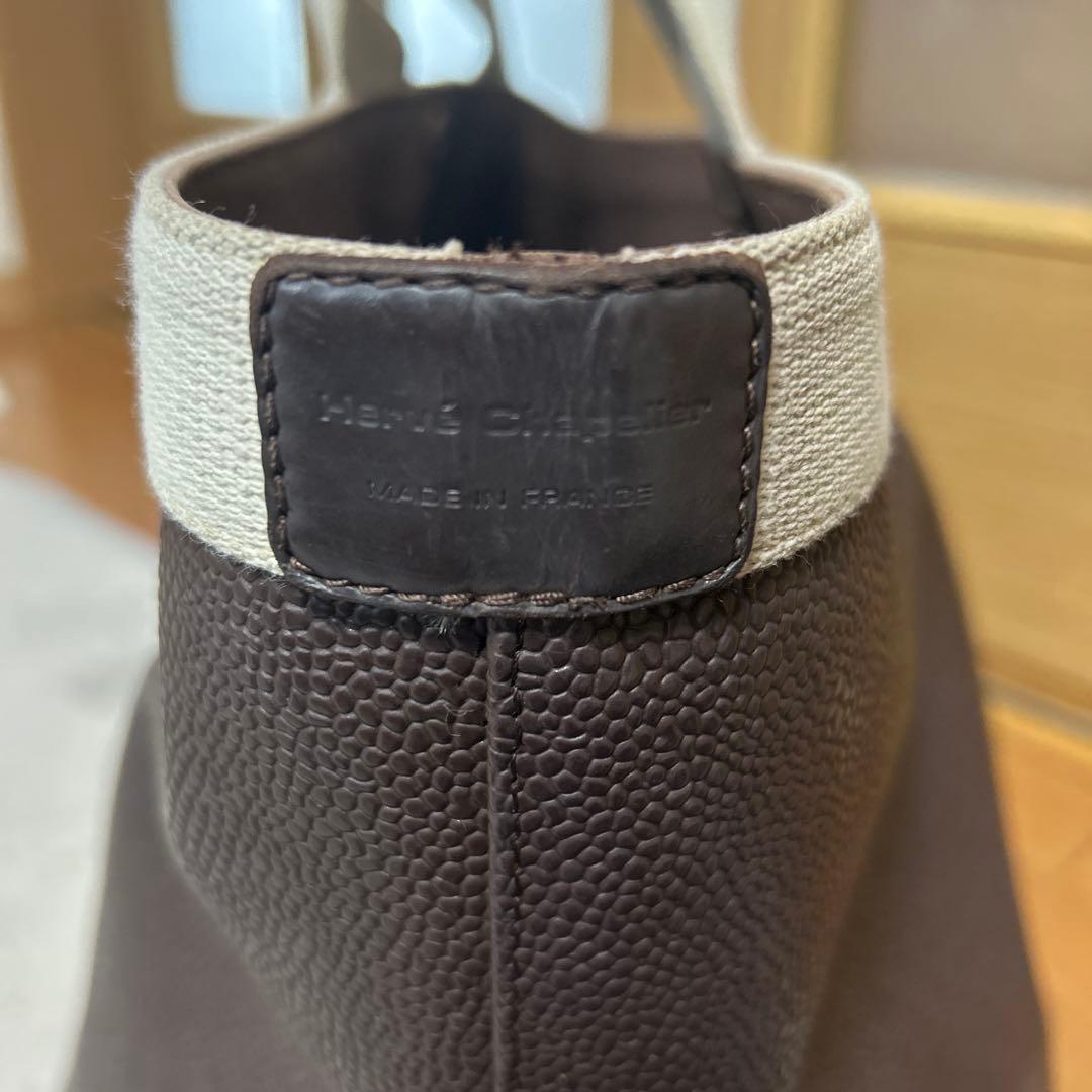 エルベシャプリエ　トートバッグ ブラウン