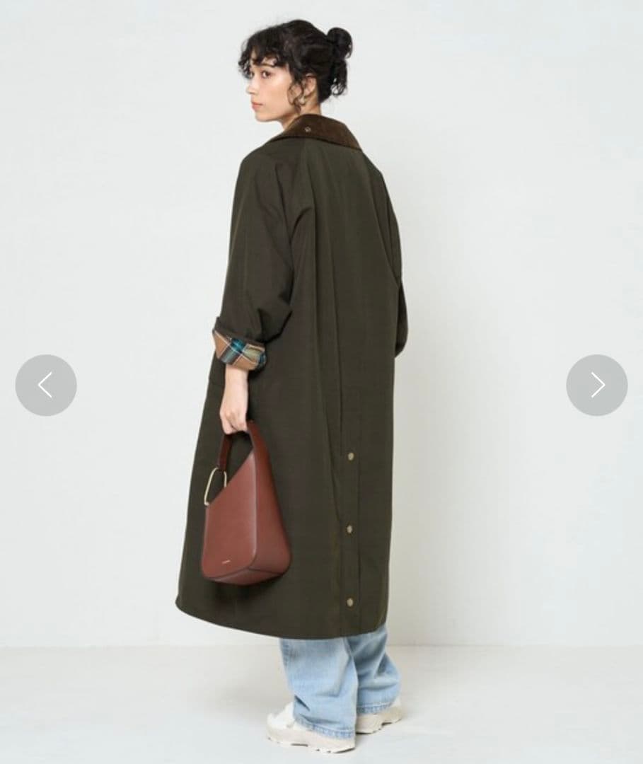 ★極美品★　Barbour バブアー　BURGHLEY バーレー　グリーン