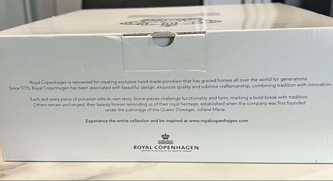 デザートスタンド　２段　ロイヤルコペンハーゲン　プリンセス