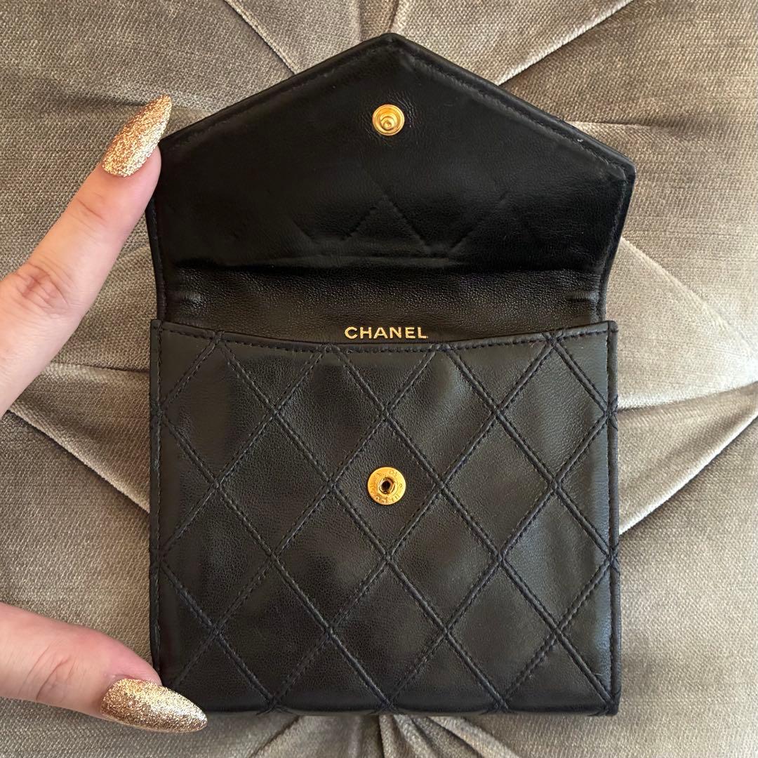 CHANEL Vintage Bicolore Wallet ʚ₍ᐢ. .ᐢ₎ɞ