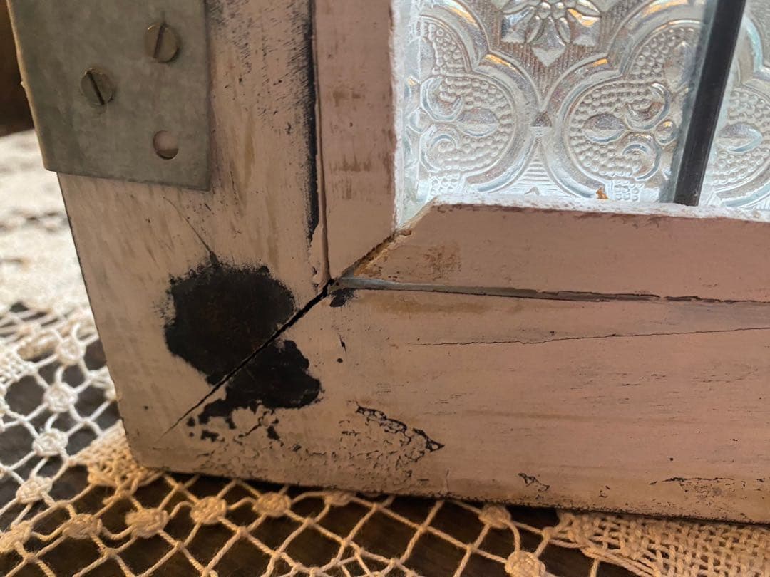 希少 建具 窓枠 昭和レトロ レトロガラス インテリア アンティーク ビンテージ