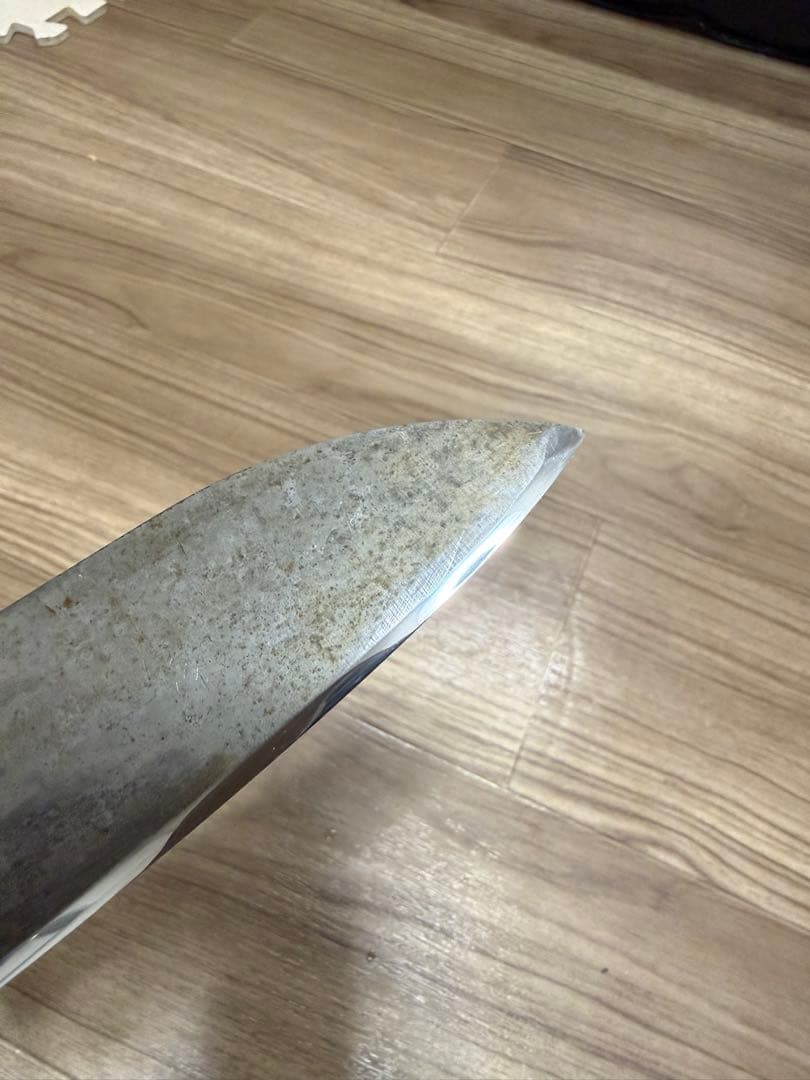 有次　三徳　包丁　刃渡り　18.5cm 切れ味　幅　4.7cm