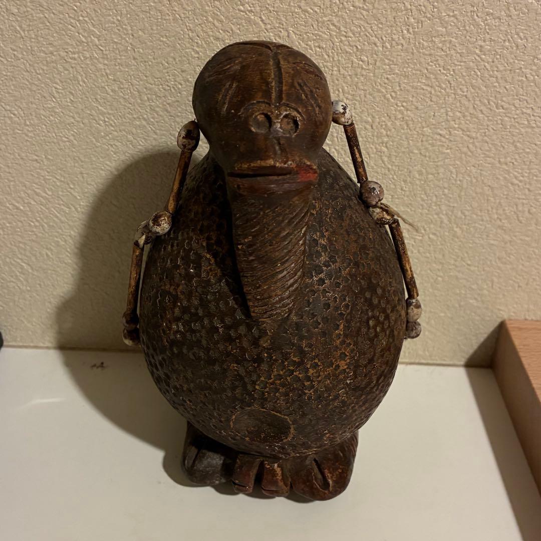 ガボン　アフリカ　置物