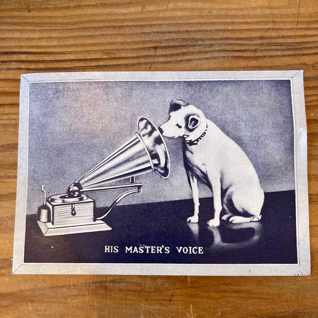 【昭和レトロ】ビクター　ニッパー犬置物　ニッパーセットC　４点セット