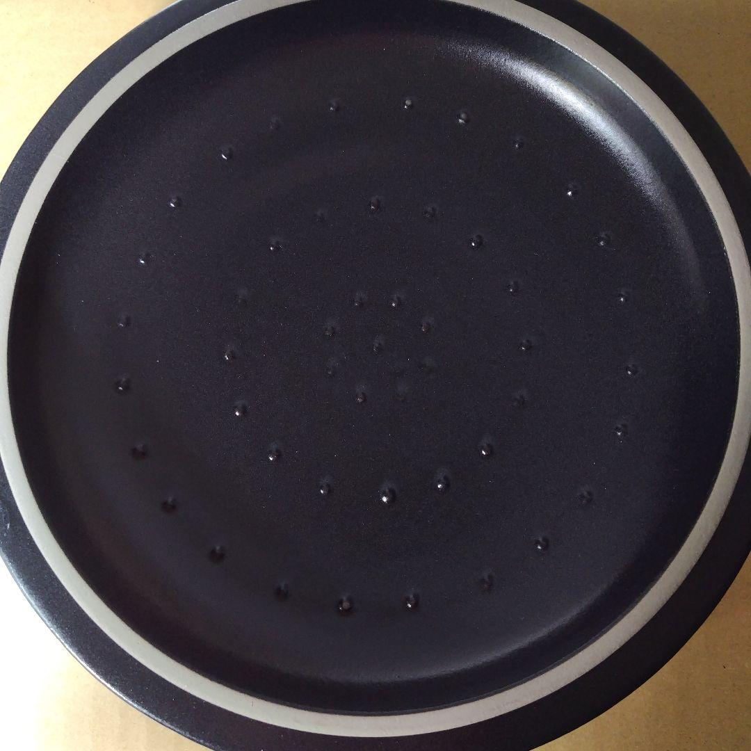 レア Emile Henry エミールアンリ 22cm 両手鍋 黒