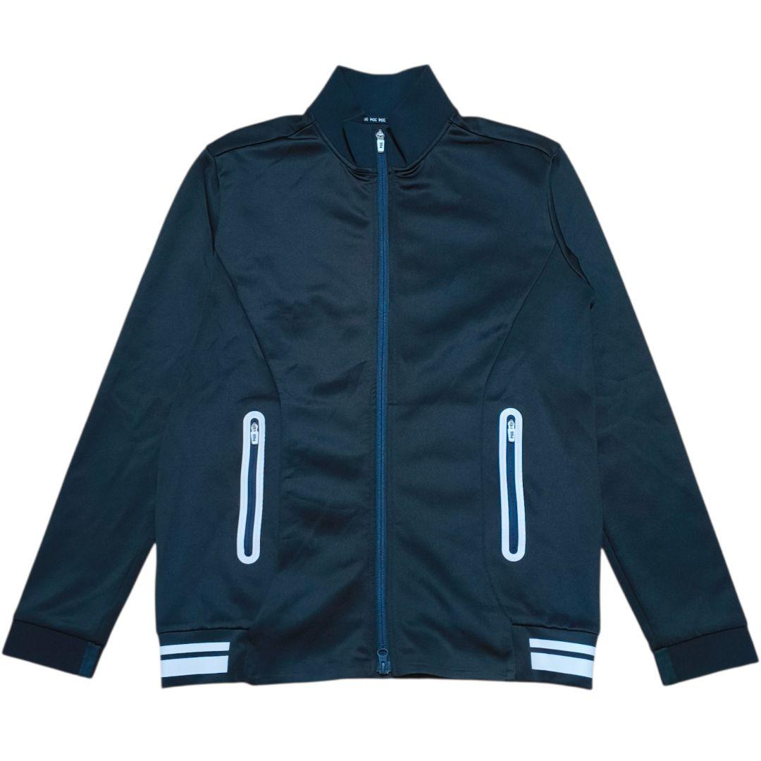 美品✨️PGG L相当 パーリーゲイツ フルジップ トラックジャケット ブラック